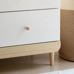 alinea Commode Enfant*Commode enfant 4 tiroirs en bois - Blanc