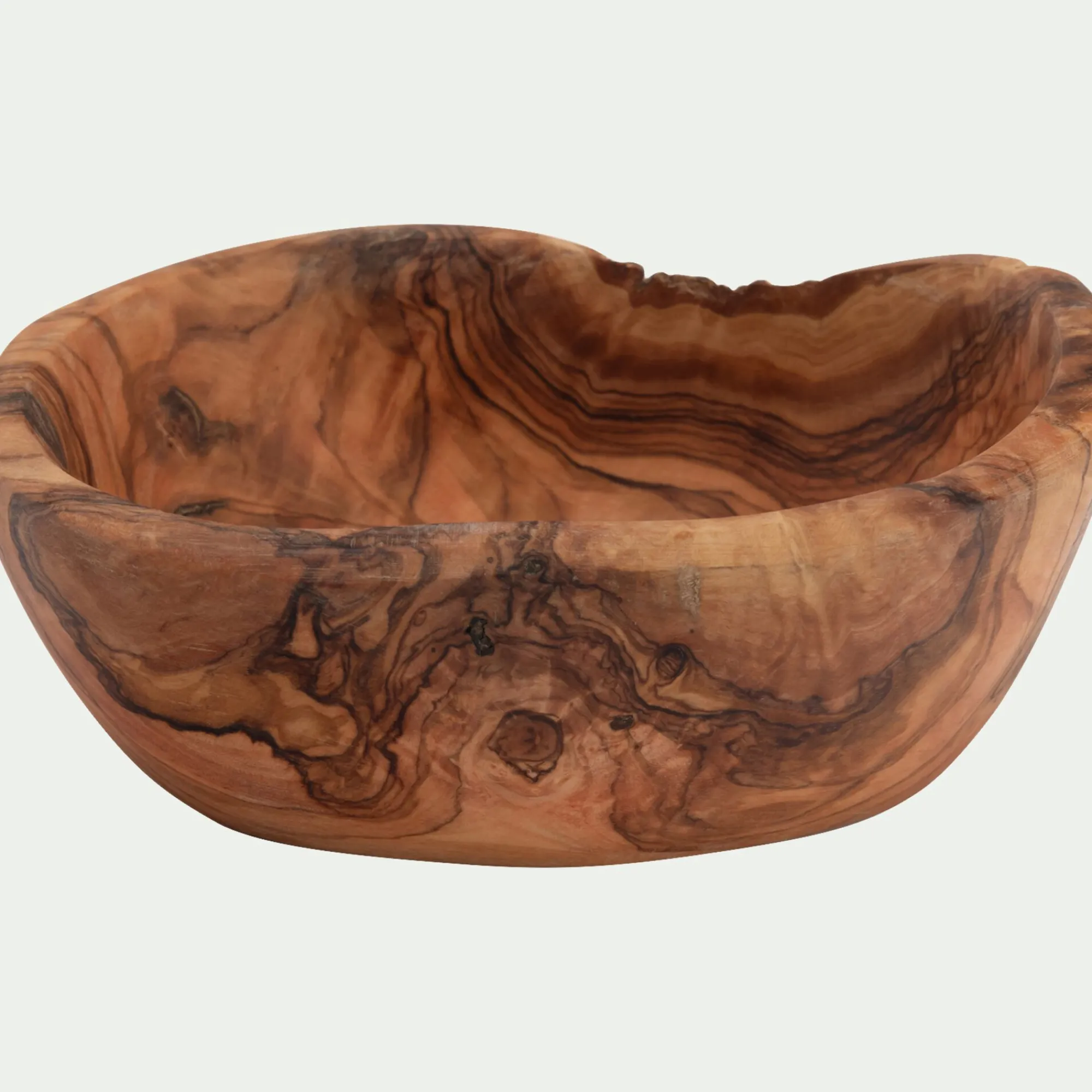 alinea Vaisselle Petit Déjeuner|Coupelle*Coupelle apéritive en bois d'olivier D14cm - naturel