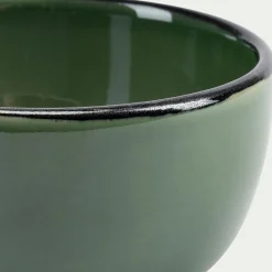 alinea Vaisselle Petit Déjeuner|Coupelle*Coupelle apéritive en grès D8,5cm - avocado Vert