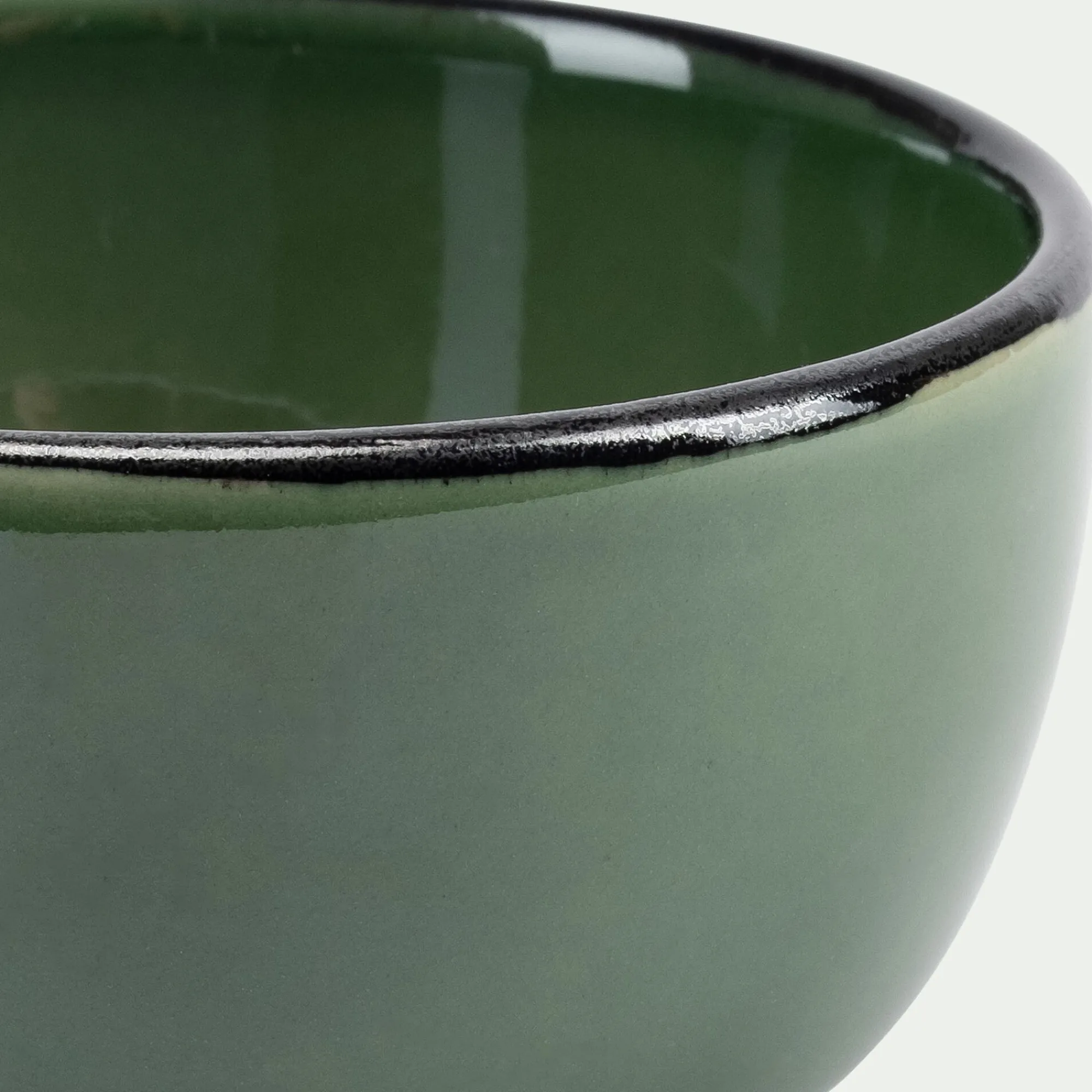 alinea Vaisselle Petit Déjeuner|Coupelle*Coupelle apéritive en grès D8,5cm - avocado Vert
