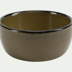 alinea Vaisselle Petit Déjeuner|Coupelle*Coupelle apéritive en grès D8,5cm - mousse Vert