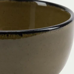alinea Vaisselle Petit Déjeuner|Coupelle*Coupelle apéritive en grès D8,5cm - mousse Vert