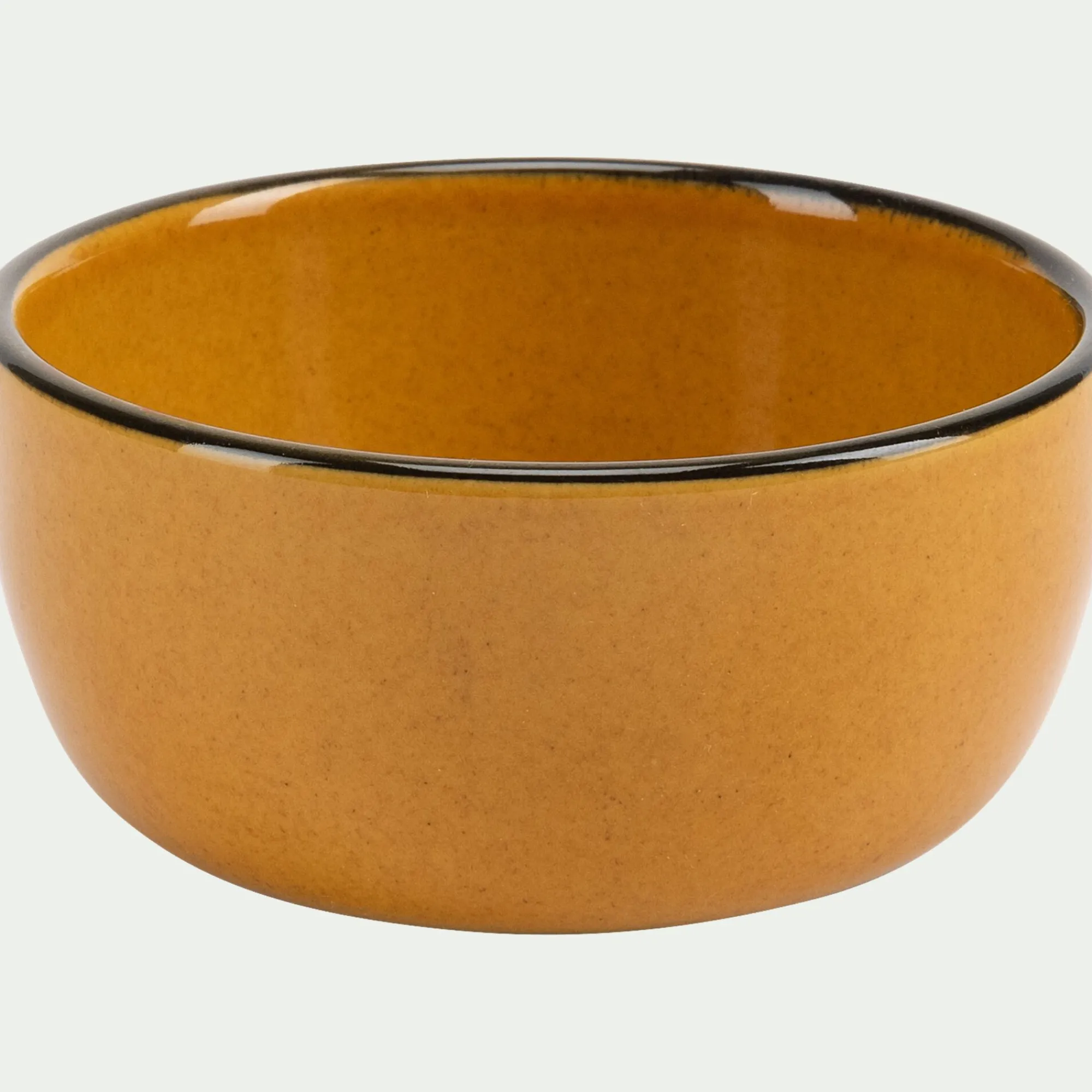 alinea Vaisselle Petit Déjeuner|Coupelle*Coupelle apéritive en grès D8,5cm - Jaune