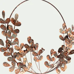 alinea Couronne De Noël*Couronne de Noël en métal D32cm - Marron