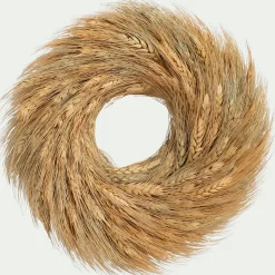 alinea Couronne De Noël*Couronne de Noël en épis de blé D27cm - Naturel