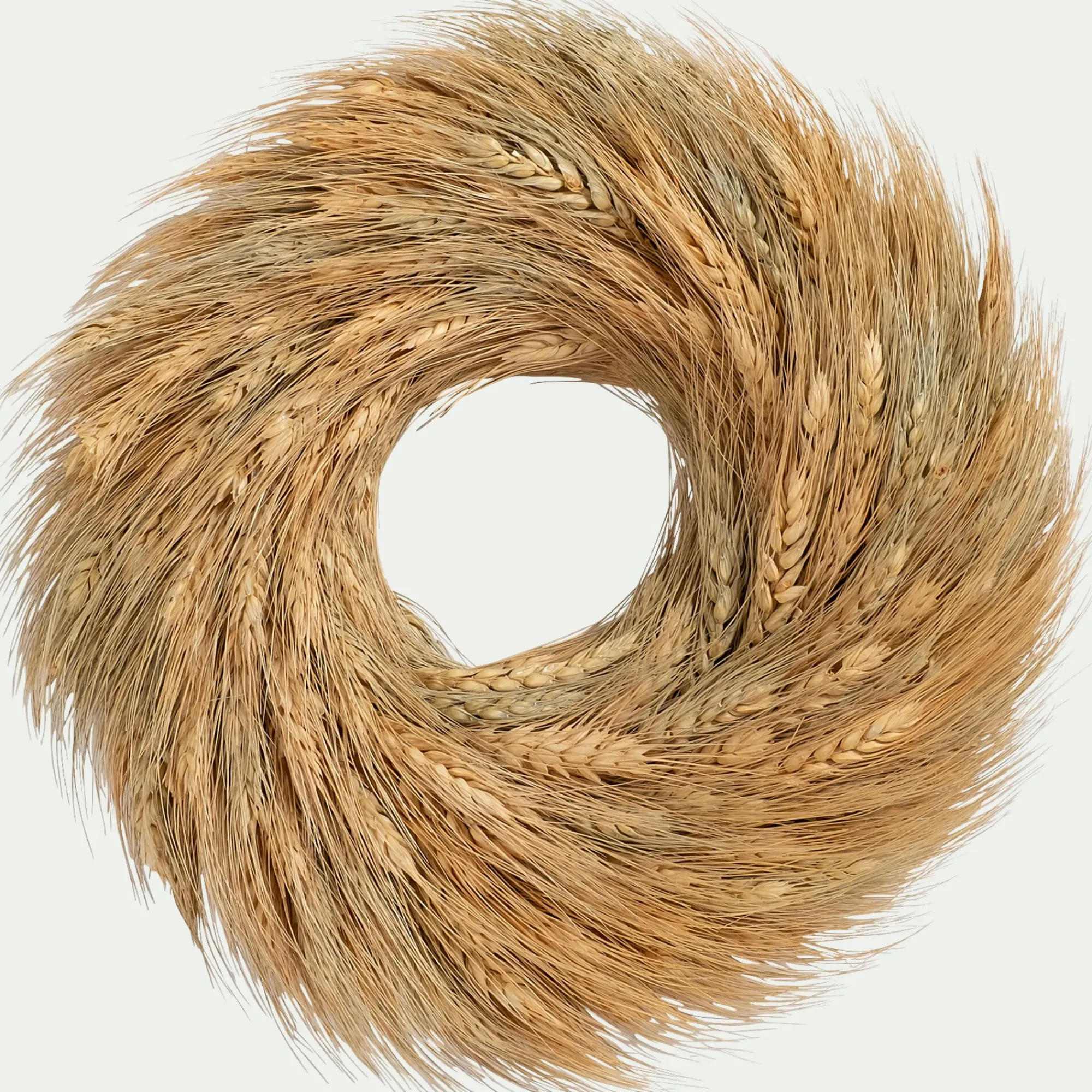 alinea Couronne De Noël*Couronne de Noël en épis de blé D27cm - Naturel