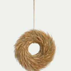 alinea Couronne De Noël*Couronne de Noël en épis de blé D27cm - Naturel