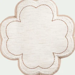 alinea Matelas Enfant|Coussin Enfant*Coussin forme trèfle 35x35cm - Beige
