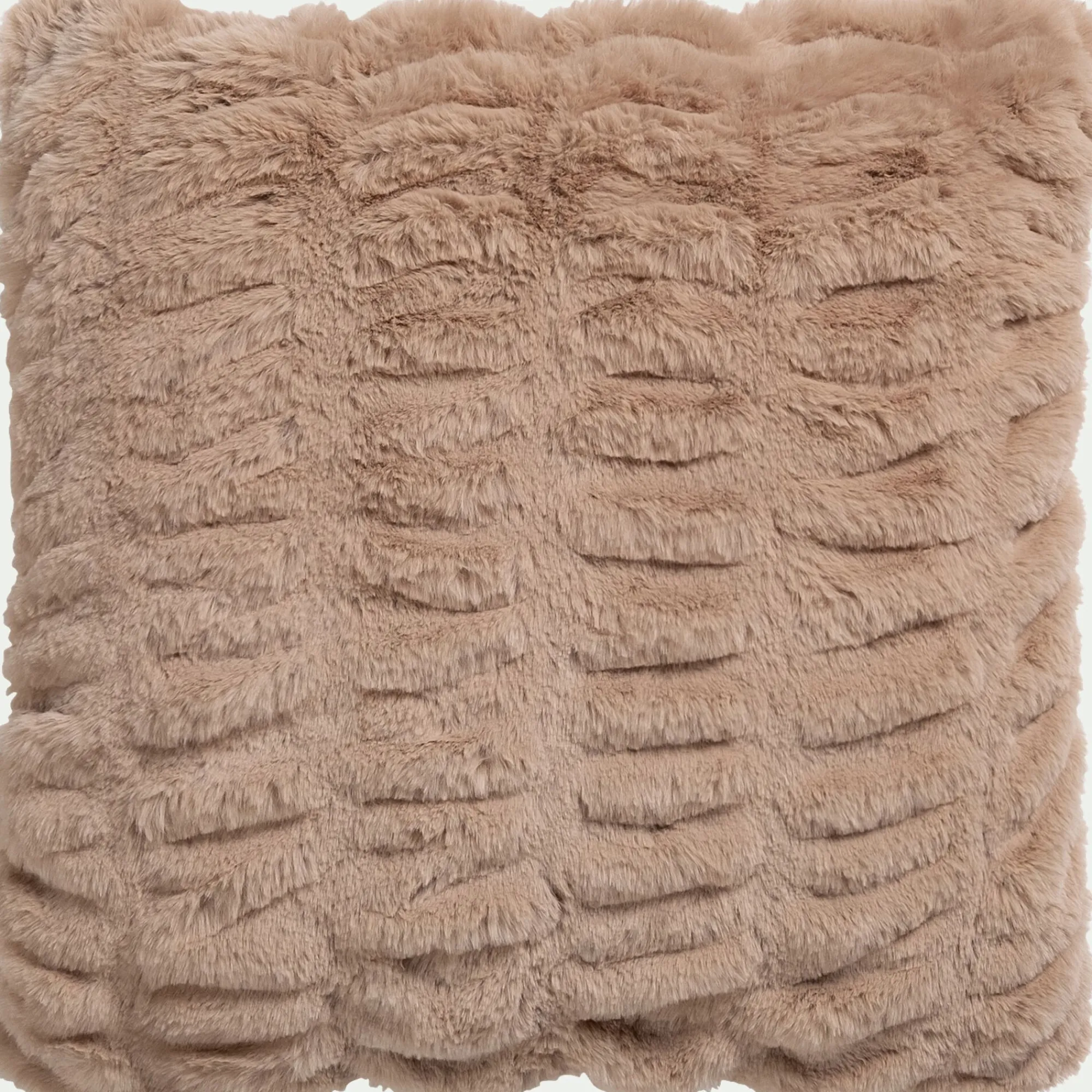 alinea Bureau Enfant|Coussin Enfant*Coussin imitation fourrure 45x45cm - alpilles Beige