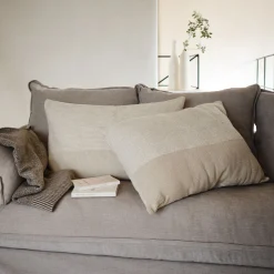 alinea Coussin*Coussin tissé en coton 50x70cm - Beige