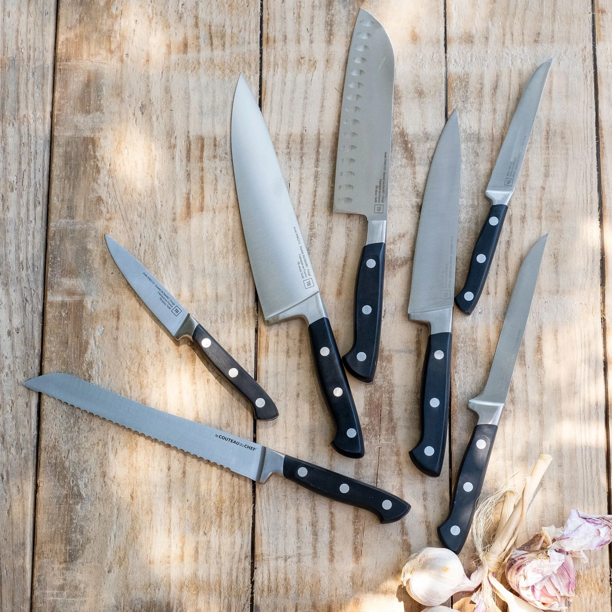 alinea Couteau De Cuisine*Couteau à désosser forgé avec lame 15cm en acier