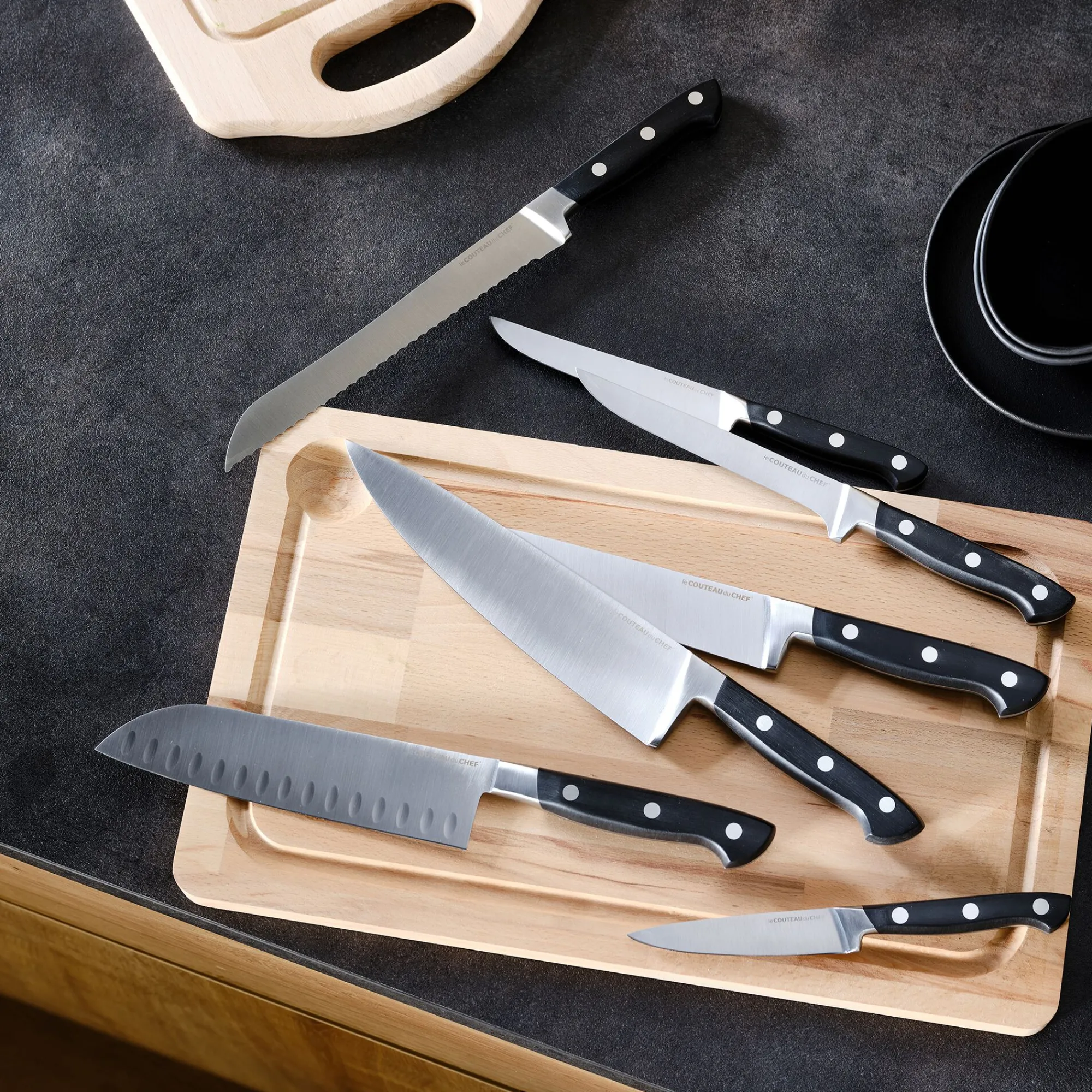 alinea Couteau De Cuisine*Couteau à désosser forgé avec lame 15cm en acier
