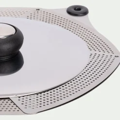 alinea Accessoire De Cuisson*Couvercle ajustable en inox - métallisé Gris