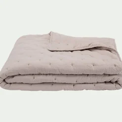 alinea Couvre-Lit*Couvre-lit effet capitonné 230x250cm - alpilles Beige