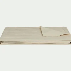 alinea Couvre-Lit*Couvre-lit tissé en coton 230x250cm - roucas Beige