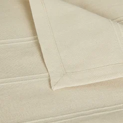 alinea Couvre-Lit*Couvre-lit tissé en coton 230x250cm - roucas Beige
