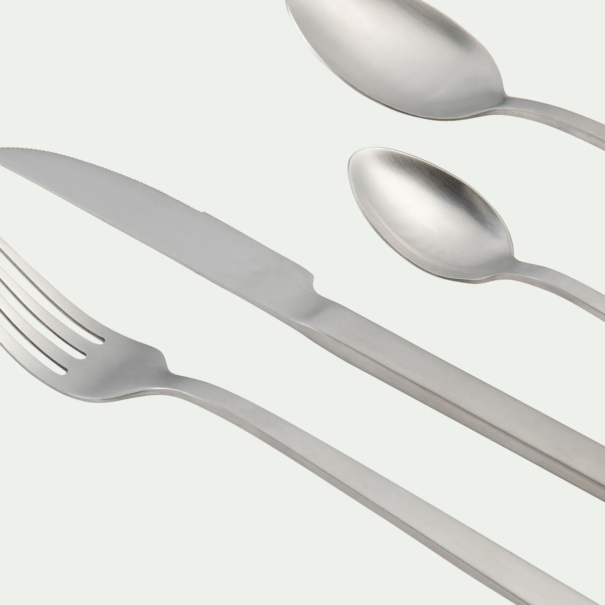 alinea Couvert De Table*Cuillère à café en inox finition satinée - Argenté