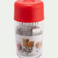 alinea Ustensile Pour Pâtisserie|Ustensile De Cuisine*Découpoir en fer blanc pour la pâtisserie - métallisé Gris