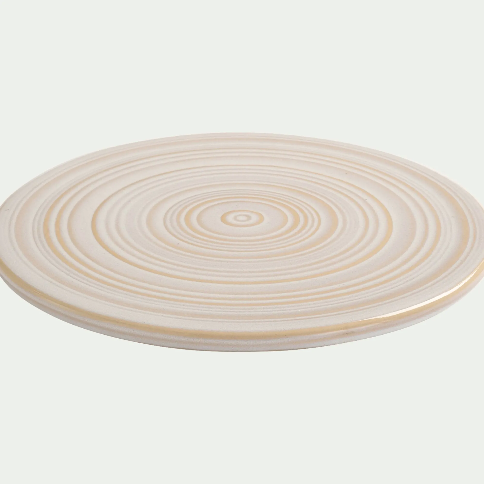 alinea Plateau*Dessous de plat en grès D21cm - Blanc