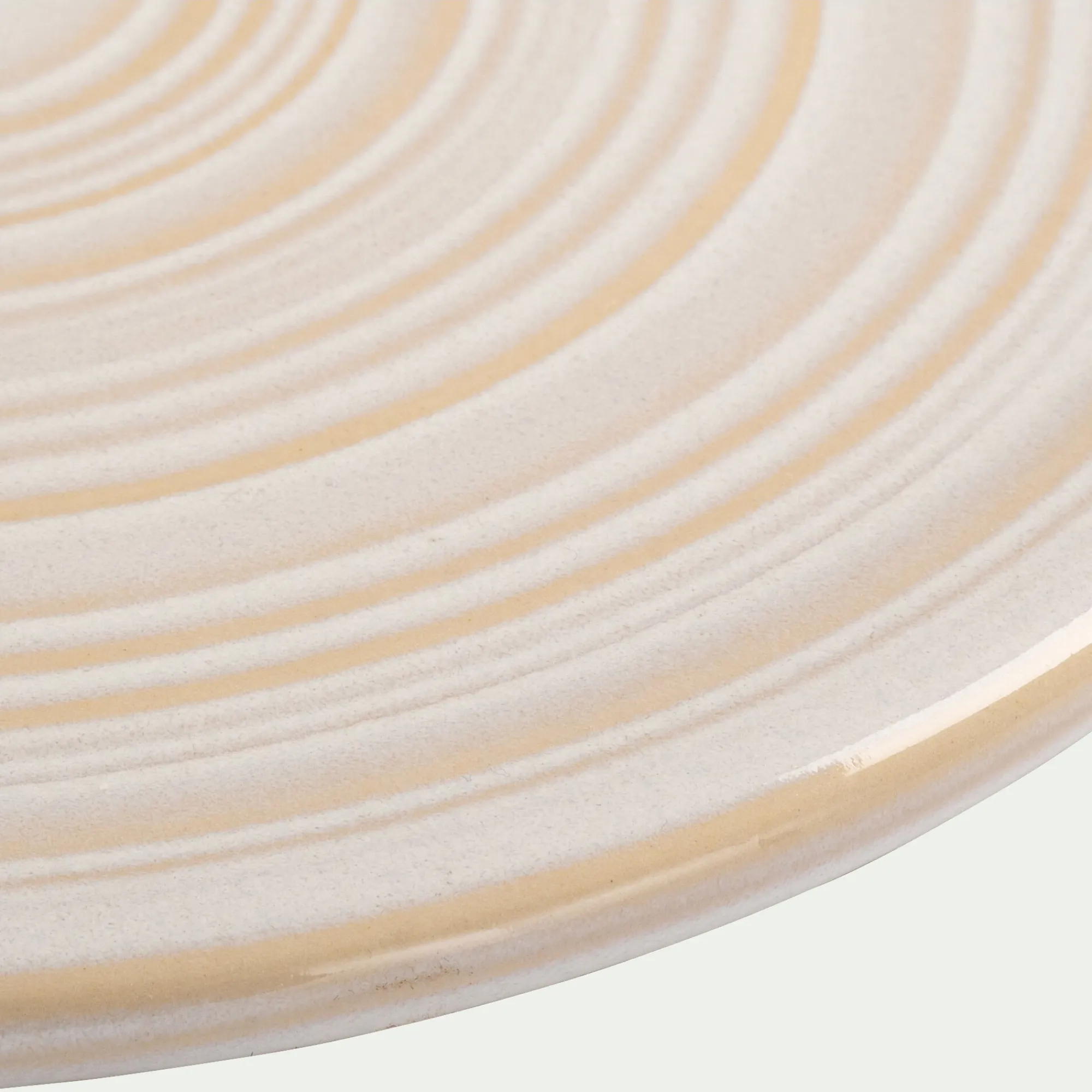 alinea Plateau*Dessous de plat en grès D21cm - Blanc