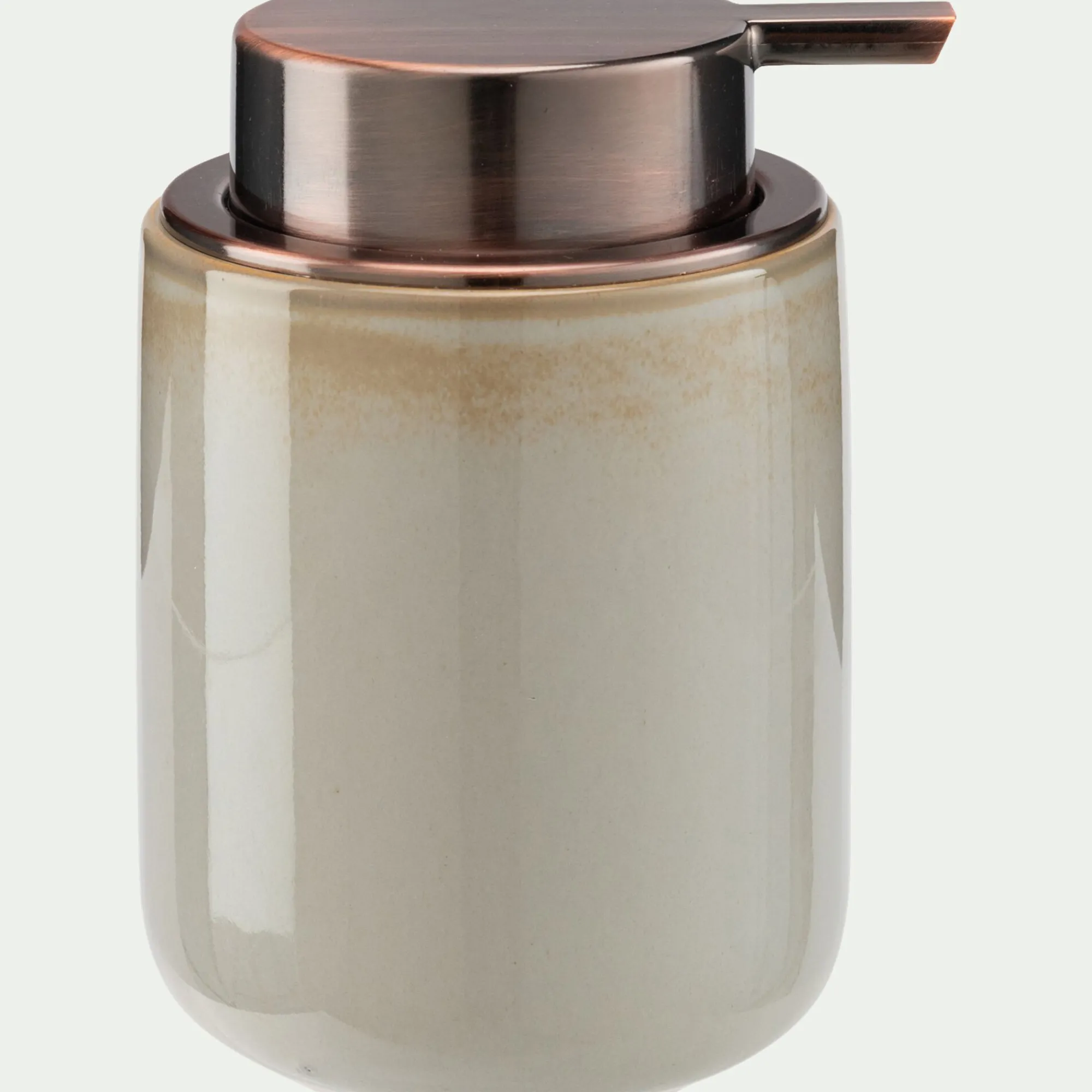alinea Accessoire De Salle De Bain*Distributeur de savon en céramique - Gris