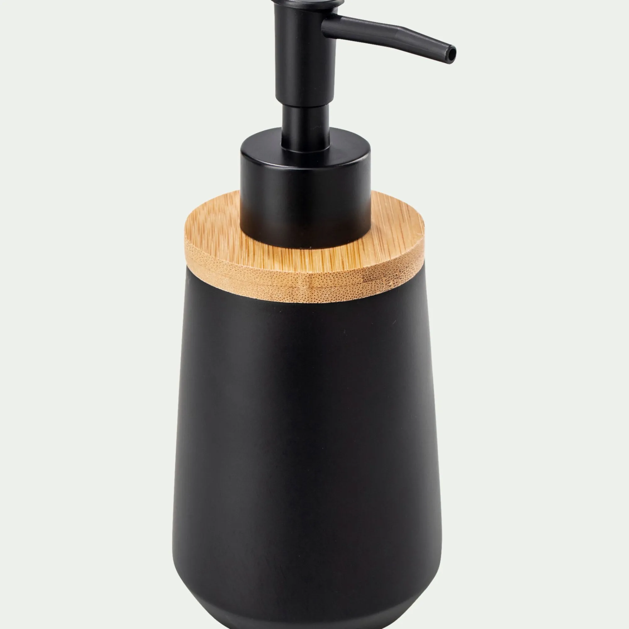 alinea Accessoire De Salle De Bain*Distributeur de savon en polyresine - Noir