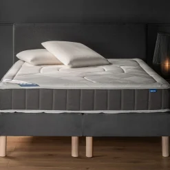 alinea Sommier Tapissier|Sommier 180X200 Cm*Double sommier tapissier Bultex à lattes - 180x200cm Gris