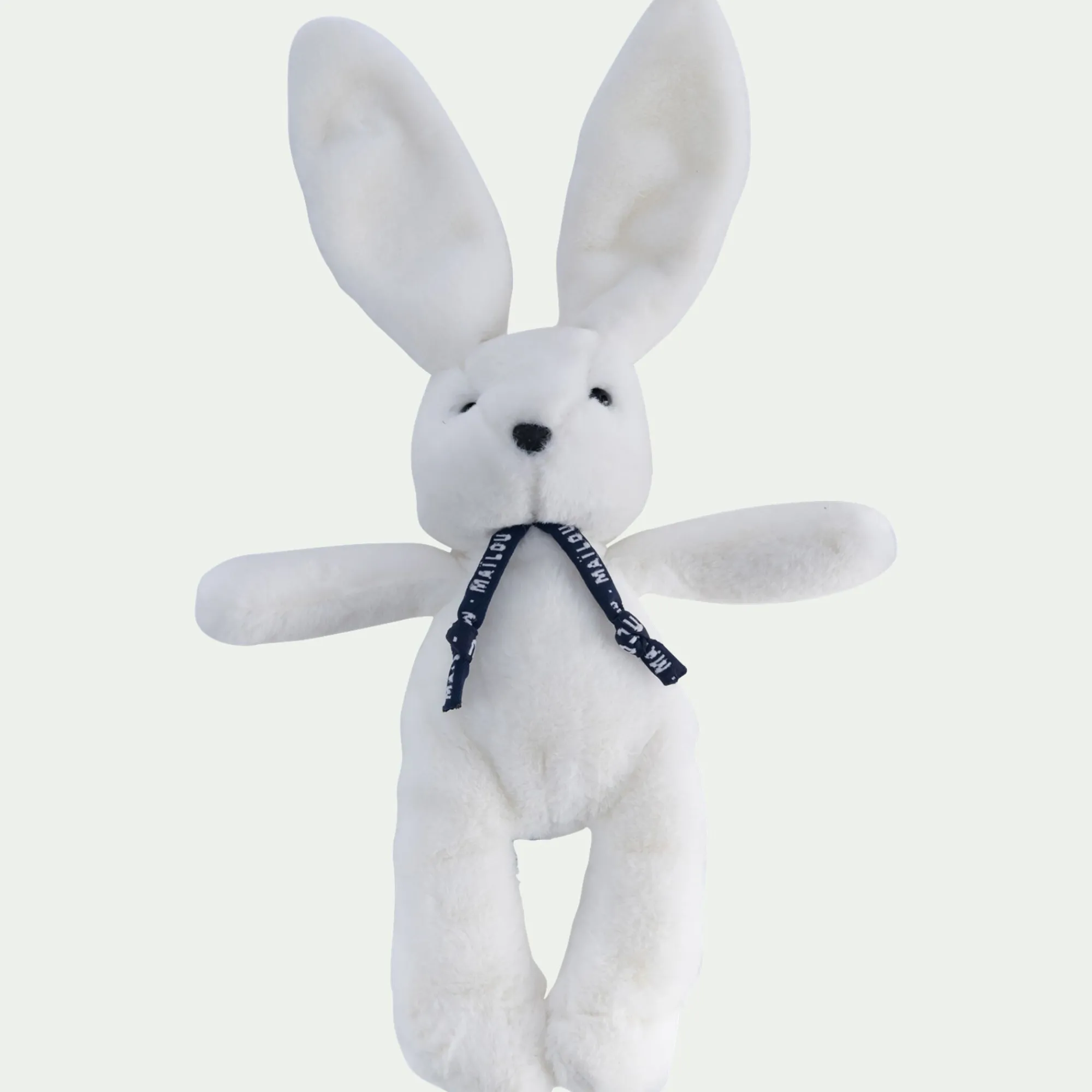 alinea Matelas Enfant|Peluche*Doudou lapin - H23cm Blanc