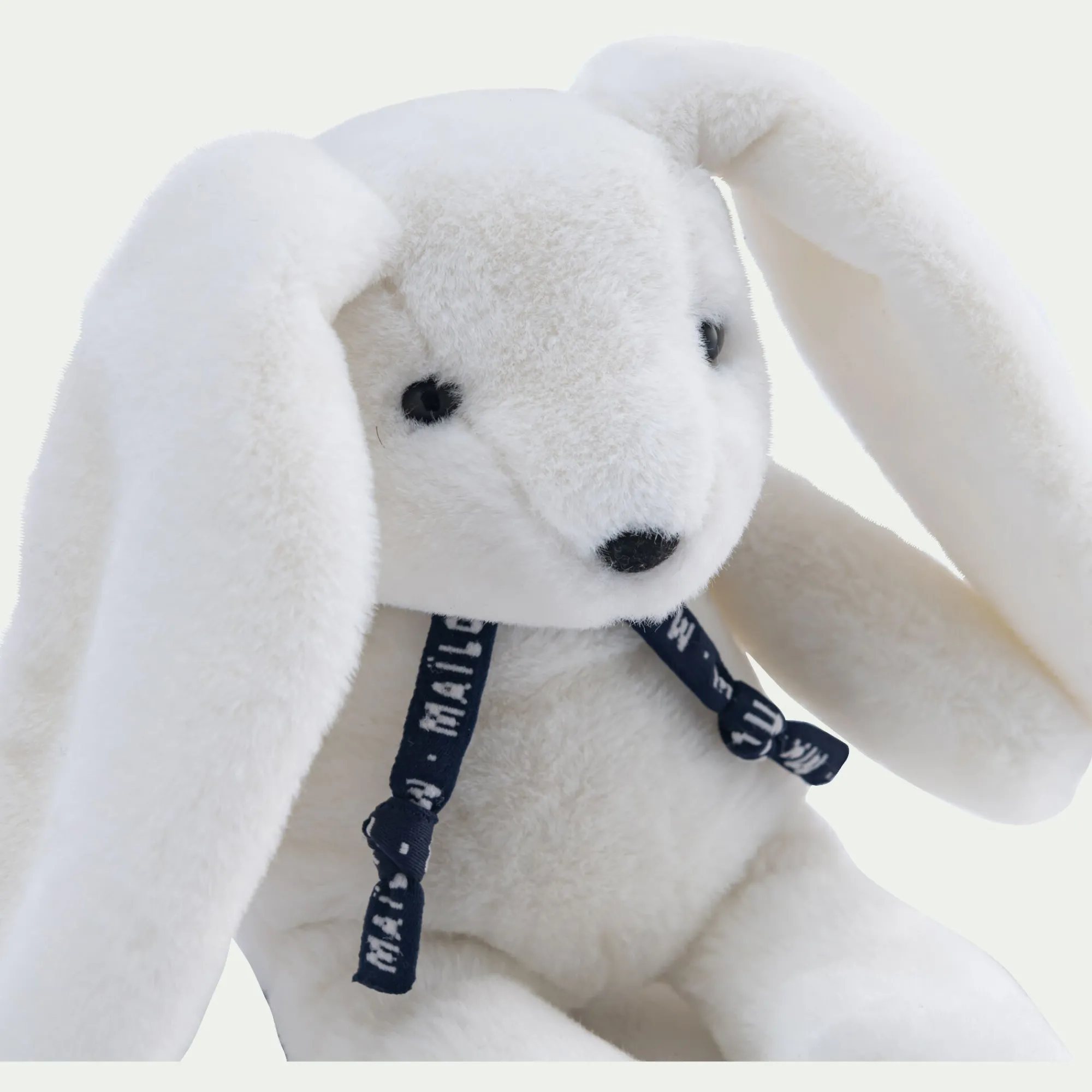 alinea Matelas Enfant|Peluche*Doudou lapin - H23cm Blanc