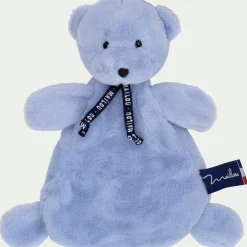 alinea Matelas Enfant|Peluche*Doudou ours - H23cm Bleu
