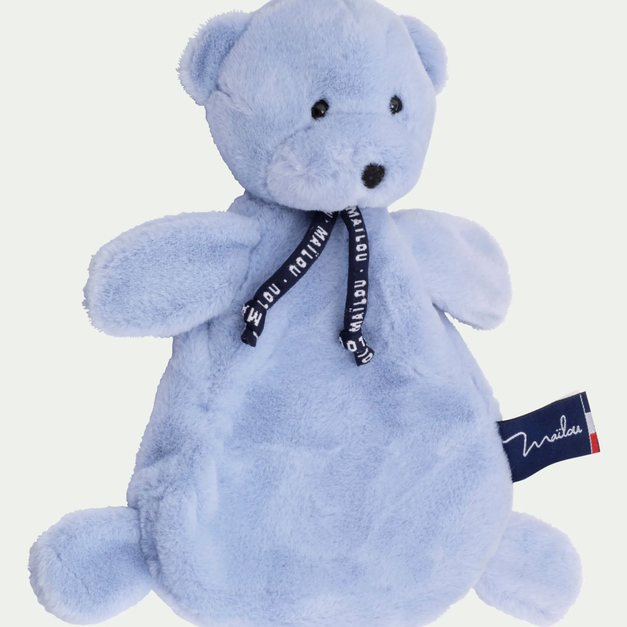 alinea Matelas Enfant|Peluche*Doudou ours - H23cm Bleu