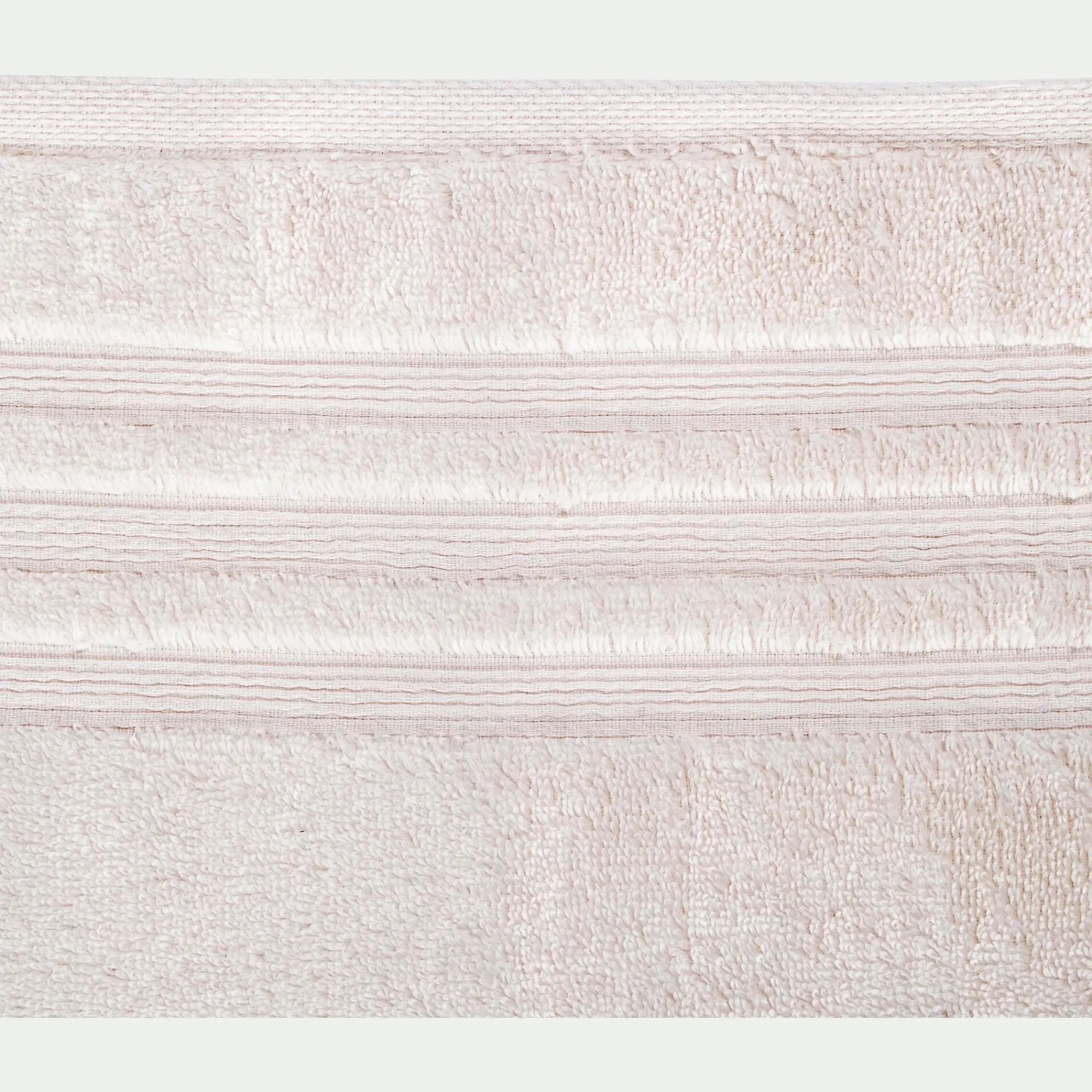 alinea Drap De Bain*Drap de bain bouclette en coton - ventoux 100x150cm Blanc