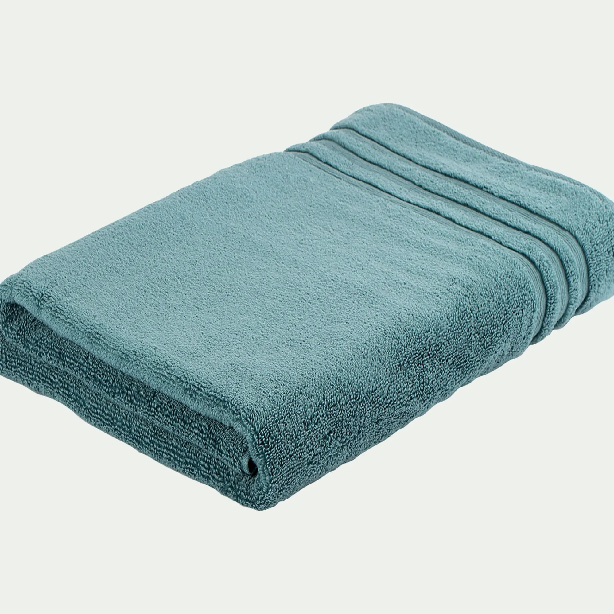 alinea Drap De Bain*Drap de bain bouclette en coton - 100x150cm Vert