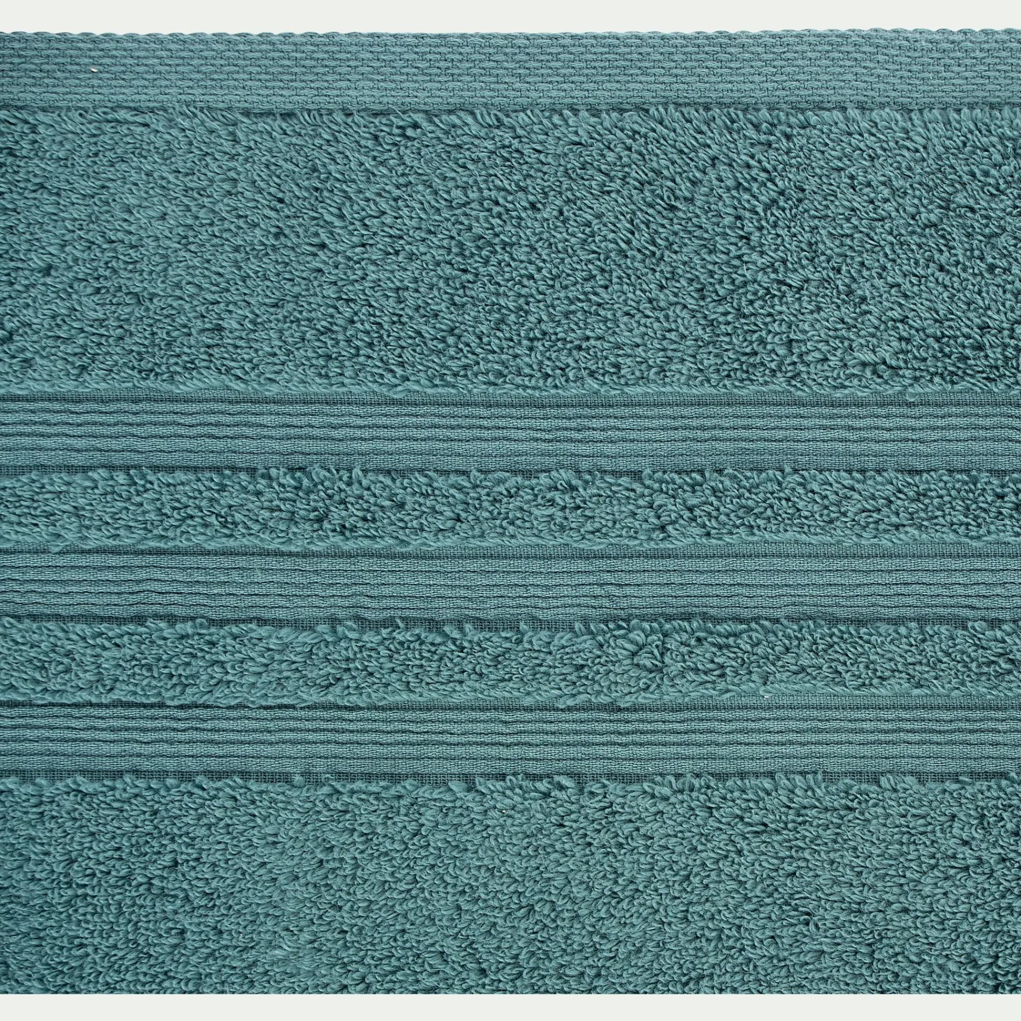 alinea Drap De Bain*Drap de bain bouclette en coton - 100x150cm Vert