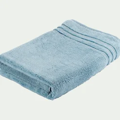alinea Drap De Bain*Drap de bain bouclette en coton - autan 100x150cm Bleu