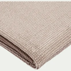 alinea Drap De Bain*Drap de bain bouclette jacquard en coton - alpilles 100x150cm Beige