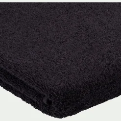 alinea Drap De Bain*Drap de bain brodé en coton - 100x150cm Noir