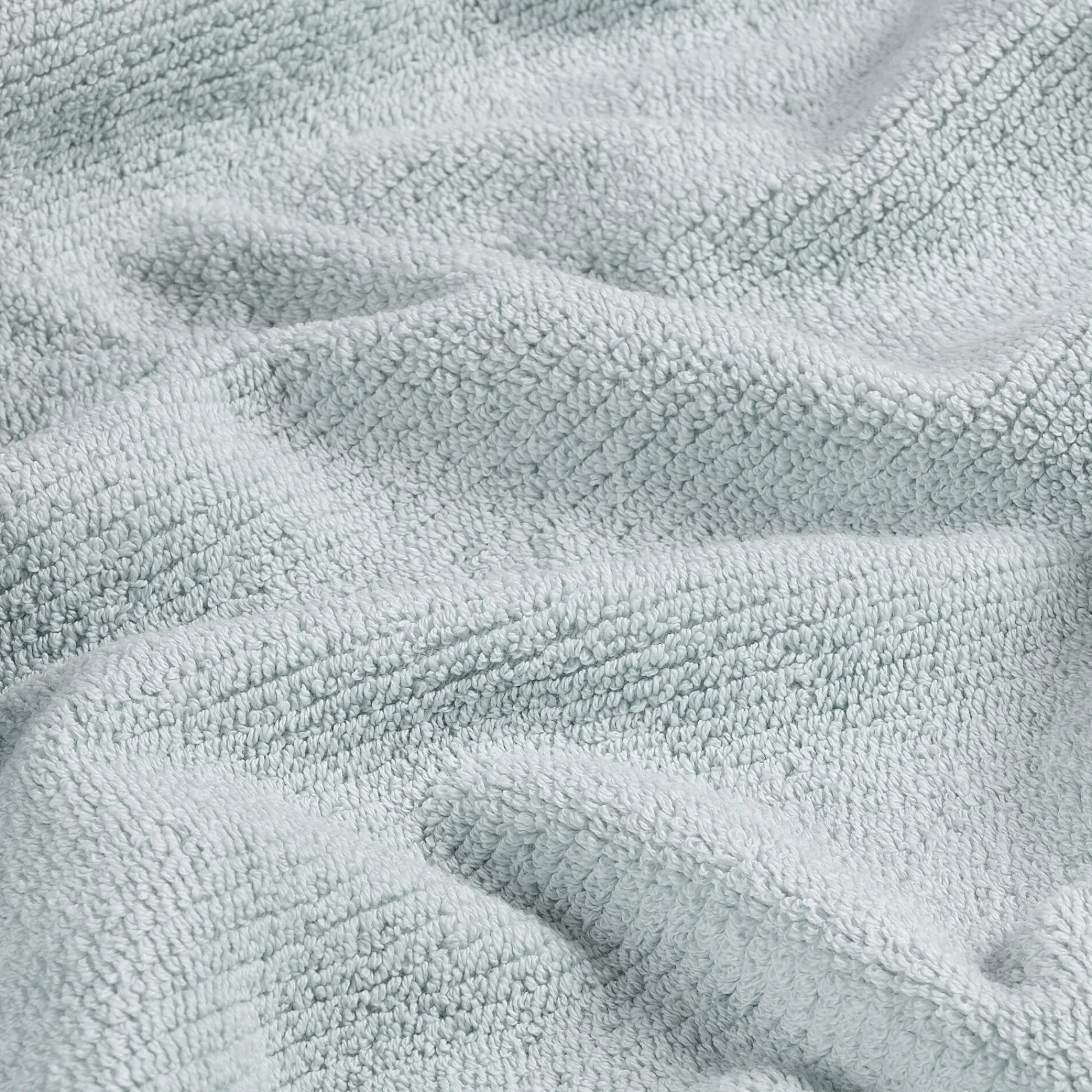 alinea Drap De Bain*Drap de bain en bouclettes de coton bio - 90x150cm Bleu
