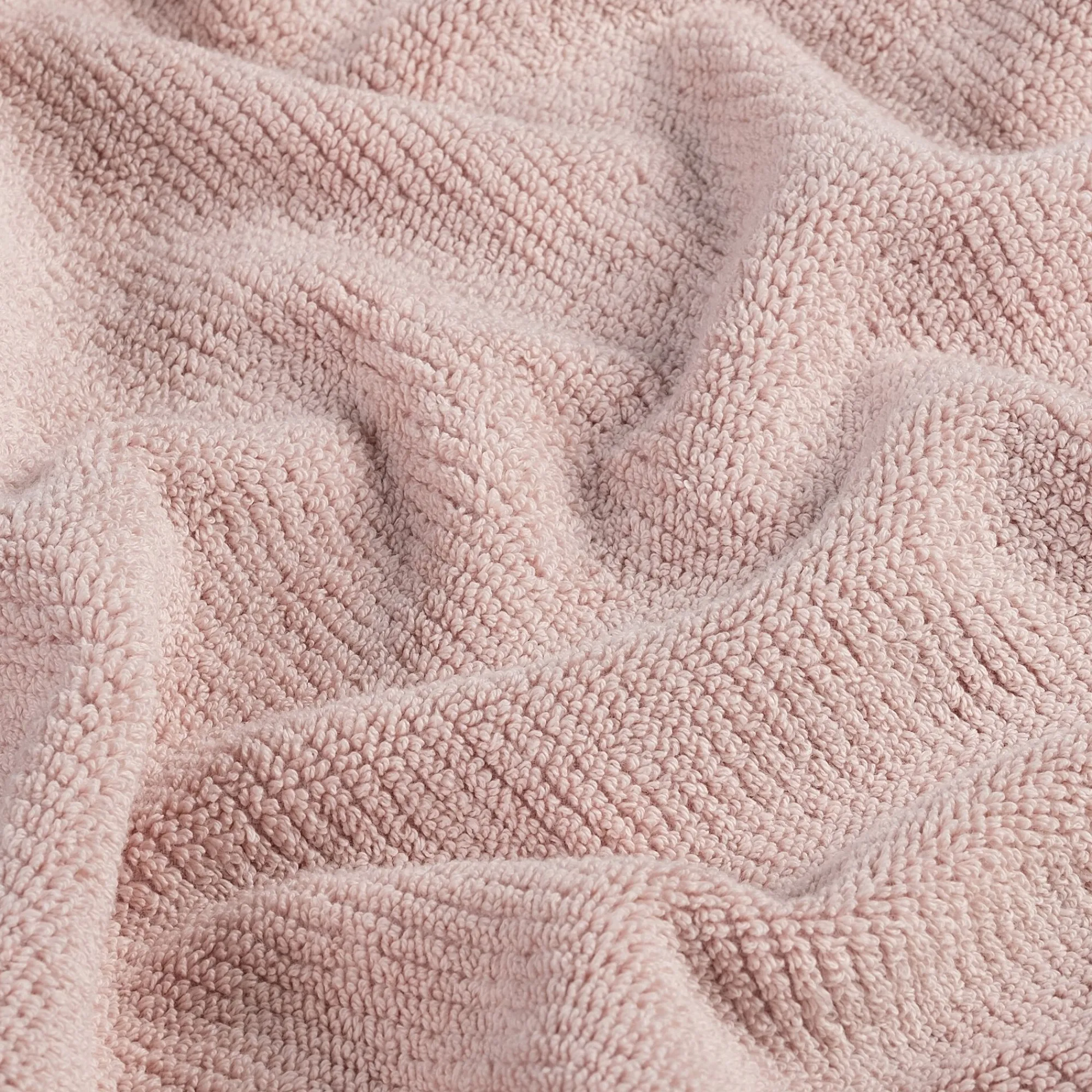 alinea Drap De Bain*Drap de bain en bouclettes de coton bio - rosa 90x150cm Rose