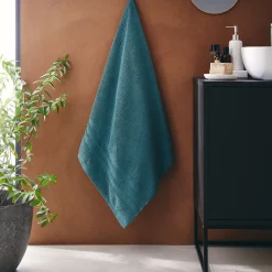 alinea Drap De Douche*Drap de douche bouclette en coton - 70x140cm Vert