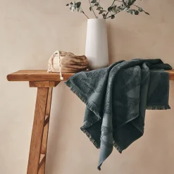 alinea Drap De Douche*Drap de douche en coton - cèdre 70x140cm Vert