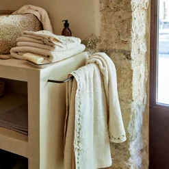 alinea Drap De Douche*Drap de douche en coton - 70x140cm Beige