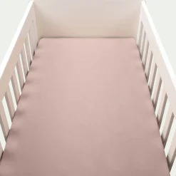 alinea Bureau Enfant|Linge Pour Bébé*Drap housse bébé en coton bio 70x140+B15cm - rosa Rose