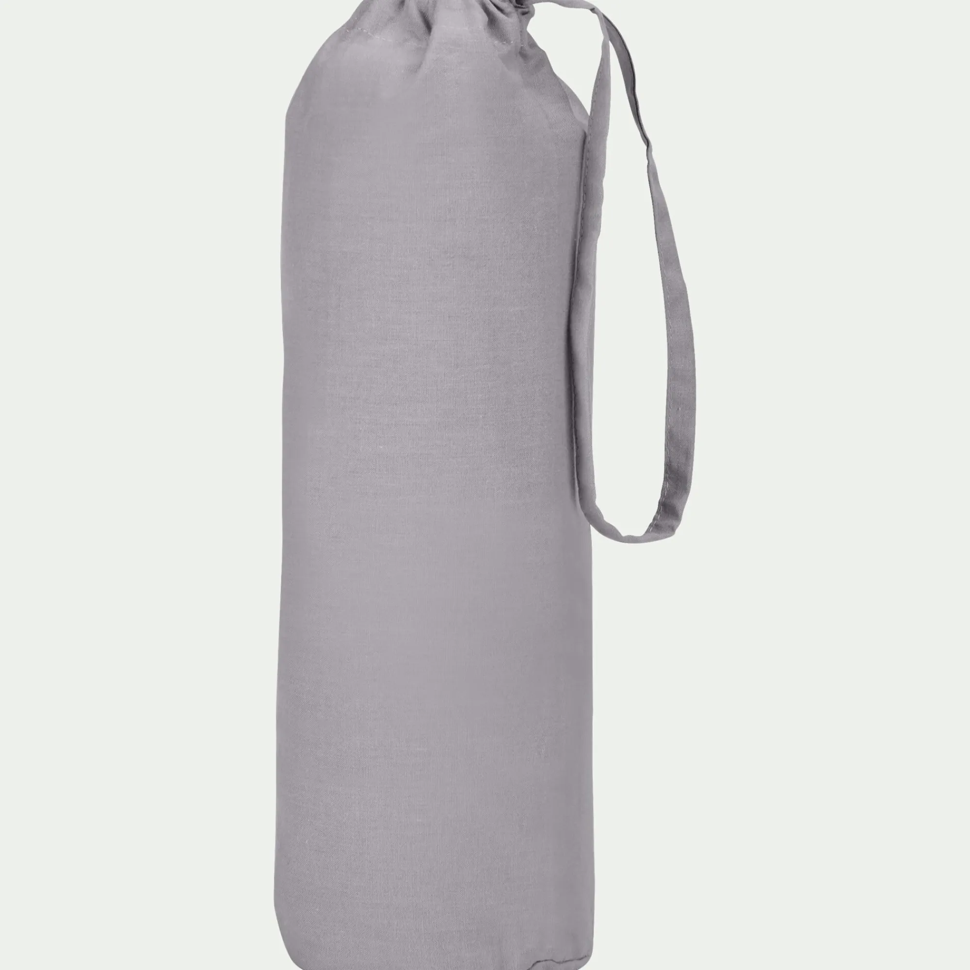 alinea Drap Housse*Drap housse en coton 90x200cm B25cm - restanque Gris