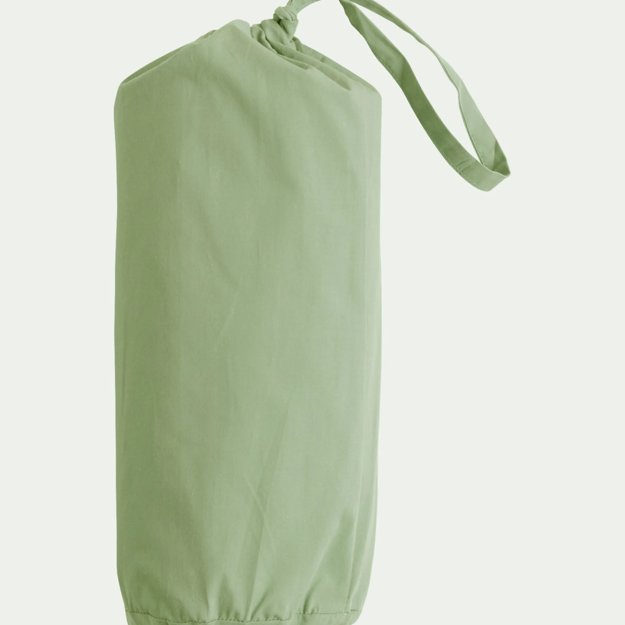 alinea Drap Housse*Drap housse en coton 140x200cm B30cm - pistache Vert