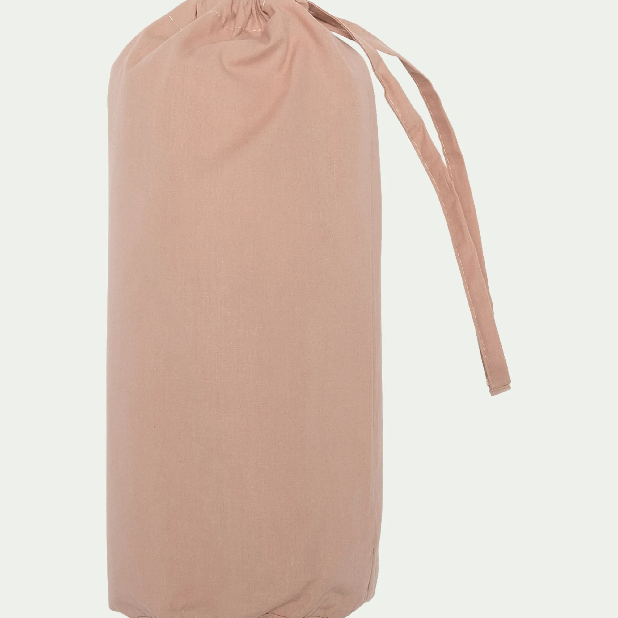 alinea Drap Housse*Drap housse en percale de coton 160x200cm B30cm - salina Rose