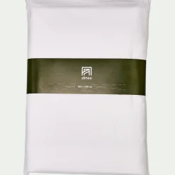 alinea Drap Plat*Drap plat en coton 270x300cm - Blanc