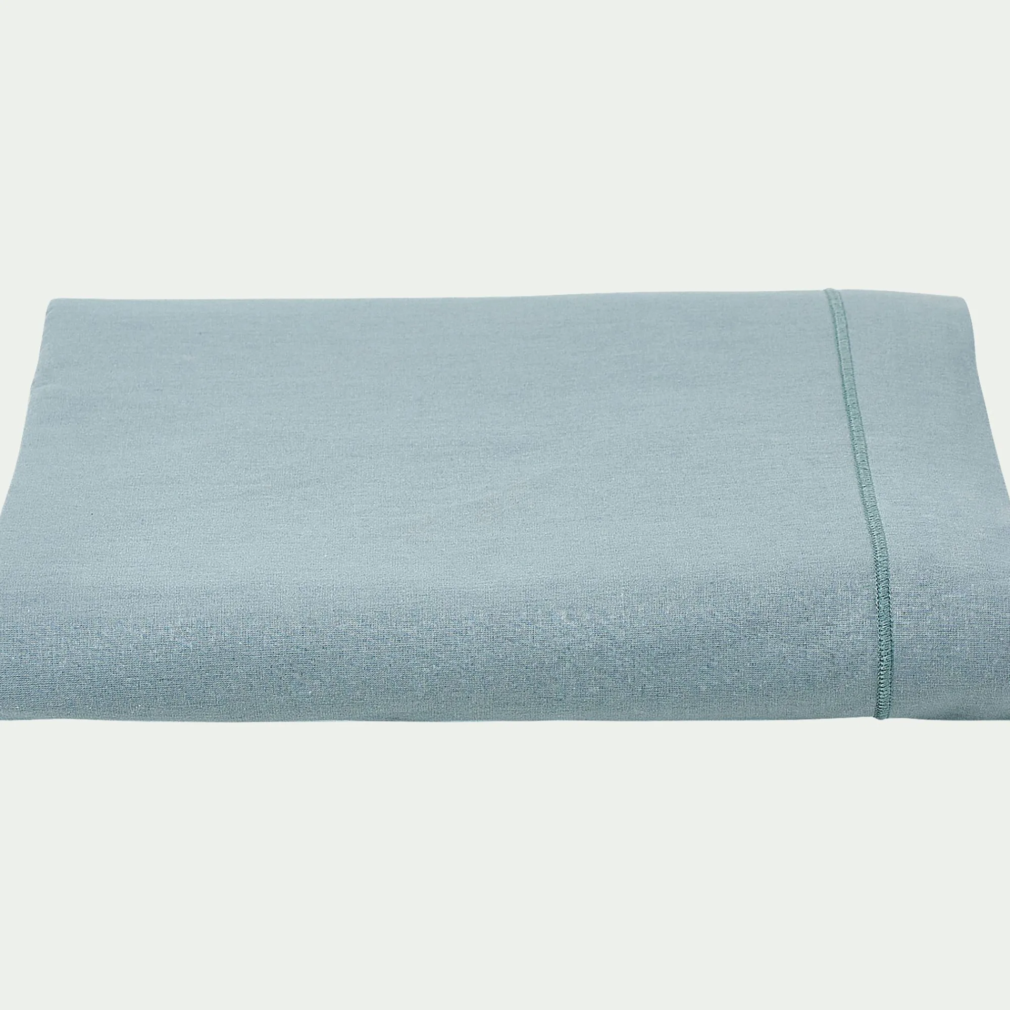 alinea Drap Plat*Drap plat en coton 270x300cm - calaluna Bleu