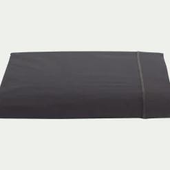 alinea Drap Plat*Drap plat en coton 270x300cm - Gris ardoise