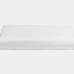 alinea Drap Plat*Drap plat en satin lavé 270x300cm - ventoux Blanc